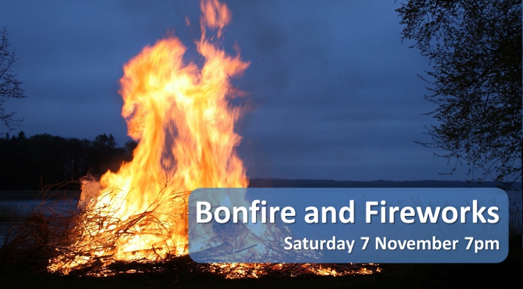 Bonfire and Fireworks 2015