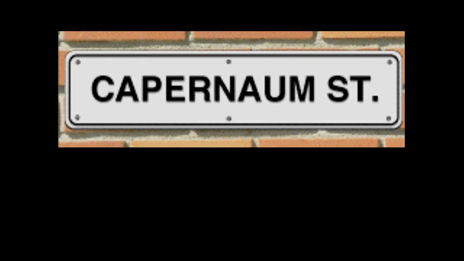 Capernaum Street 7: Pentecost