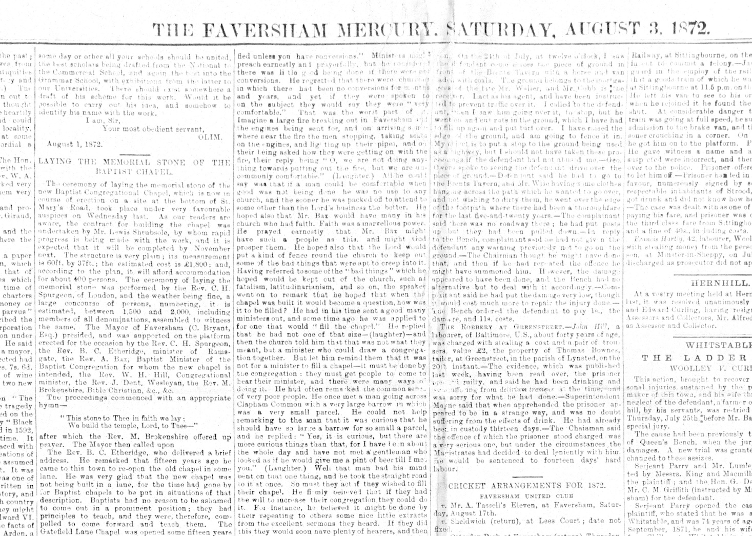 1972.08.03 Faversham Mercury p