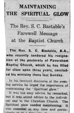 Rev Bastable Farewell Address 